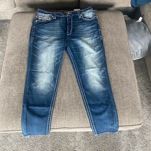 New with Tags Rock Revival Ankle Skinny Jeans - Picture 4 of 5